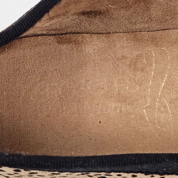 Aerosoles Ballet Flats Womens Size 8 Leopard Print Bow Slip On Comfort Shoes - Picture 2 of 9